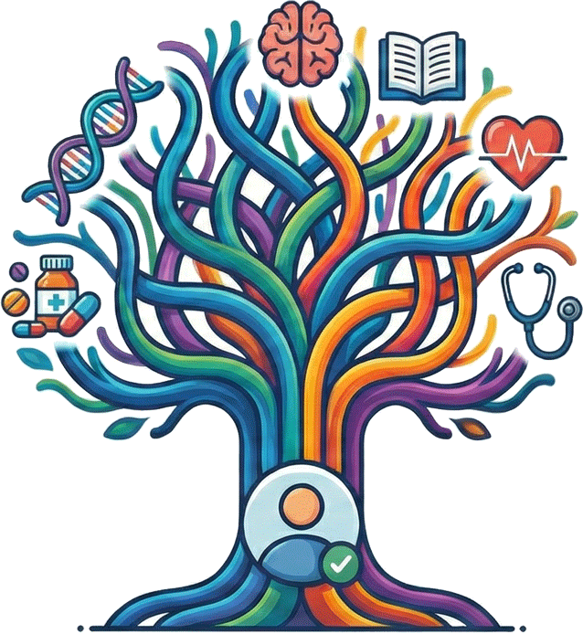 Medical research knowledge tree